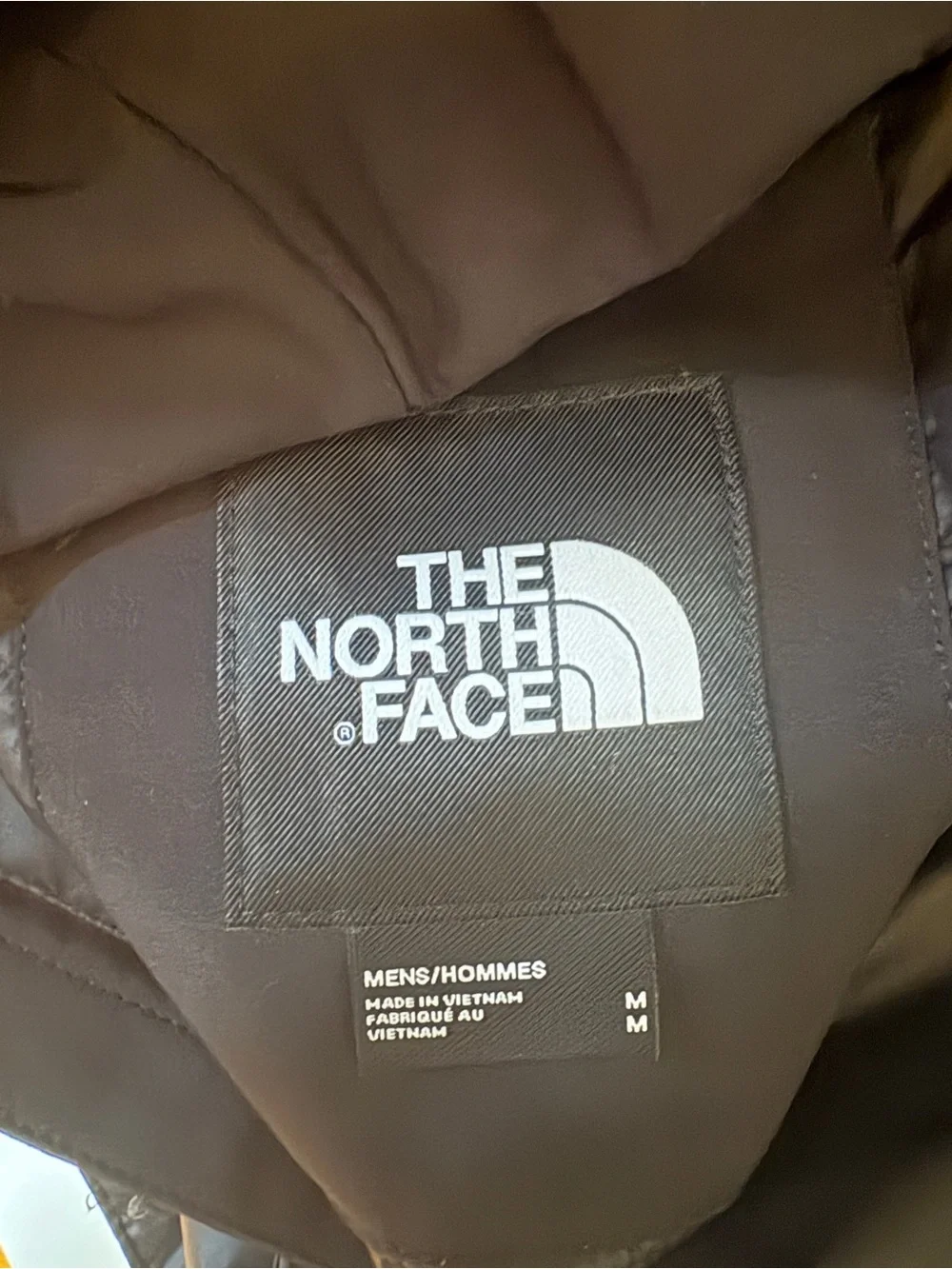 The North Face Black Hooded Jacket men’s medium.